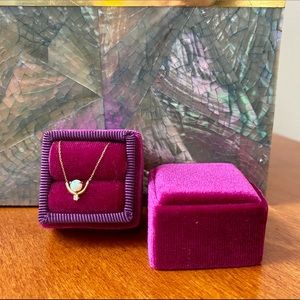 WWAKE Nestled Opal and Diamond Necklace